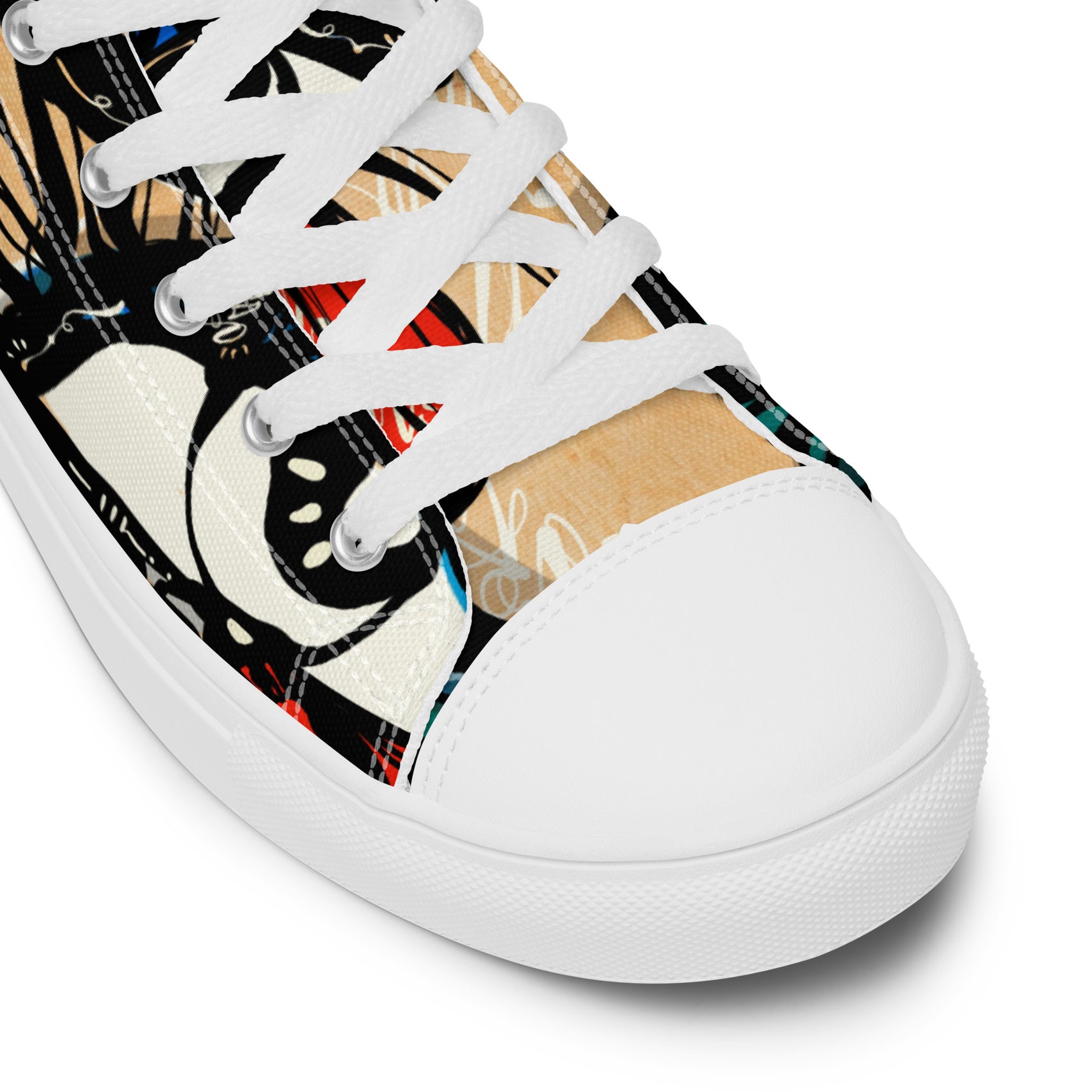 Tantric Soul by Sabet Women’s high top canvas shoes