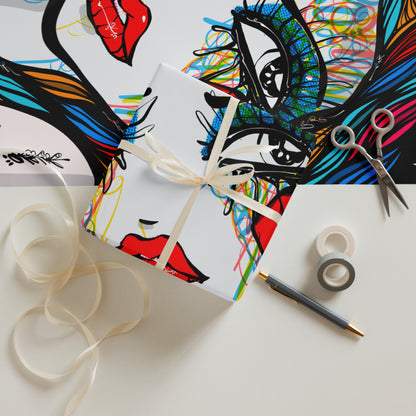 Sabet Love Wrapping paper sheets
