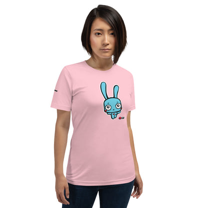 Pixopop Bunny Hop Short-Sleeve Unisex T-Shirt