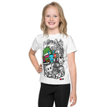 Pixopop Love Stack "Green Heart" Kids T-Shirt
