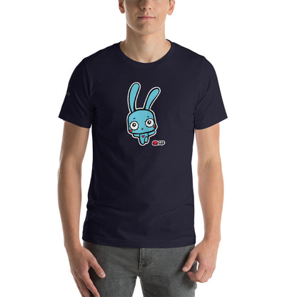 Pixopop Bunny Hop Short-Sleeve Unisex T-Shirt