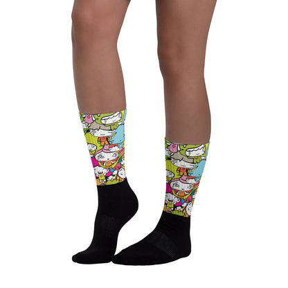 Pixopop Lovestack Socks