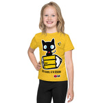 Pixopop Kitty School Kids T-Shirt