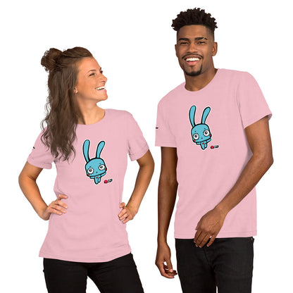Pixopop Bunny Hop Short-Sleeve Unisex T-Shirt