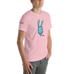 Pixopop Bunny Hop Short-Sleeve Unisex T-Shirt