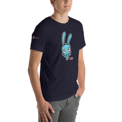 Pixopop Bunny Hop Short-Sleeve Unisex T-Shirt