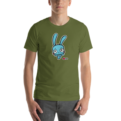 Pixopop Bunny Hop Short-Sleeve Unisex T-Shirt