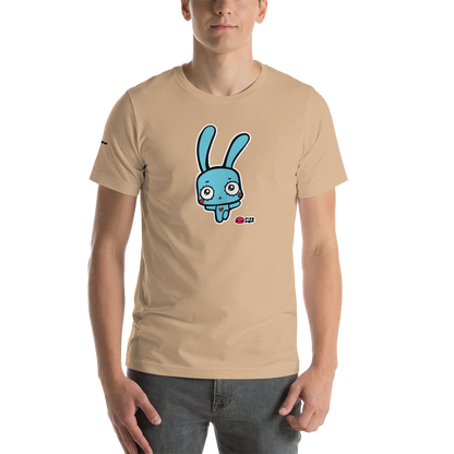 Pixopop Bunny Hop Short-Sleeve Unisex T-Shirt